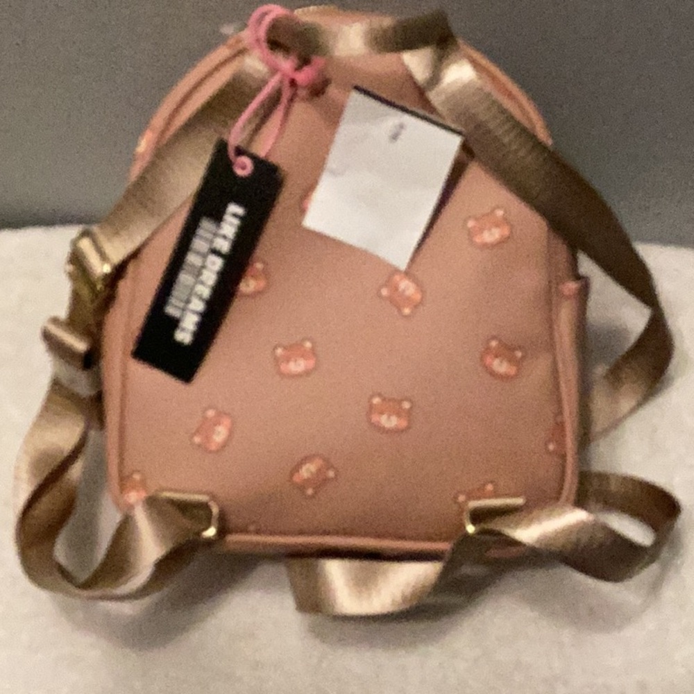 Cute Bear Print Mini Backpack - Picture 13 of 15